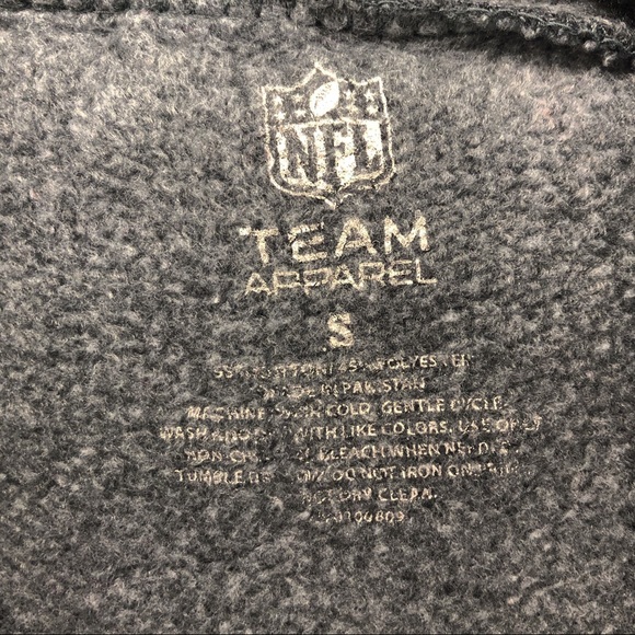 NFL Gray & Orange Chicago Bears Hoodie - Picture 3 of 4